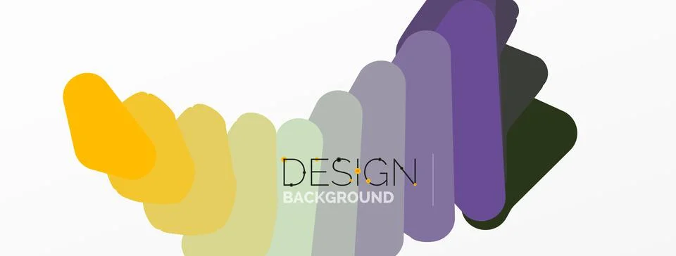 Background, creative geometric shapes composition with gradient effect Stock Illustration