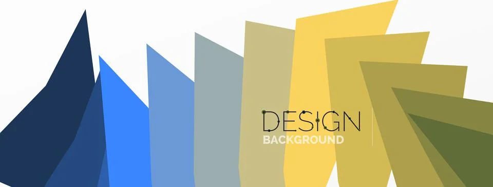 Background, creative geometric shapes composition with gradient effect 스톡 일러스트