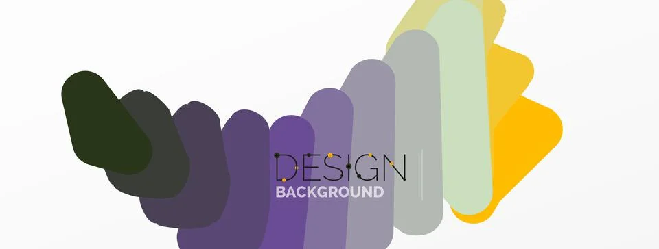 Background, creative geometric shapes composition with gradient effect Stock Illustration