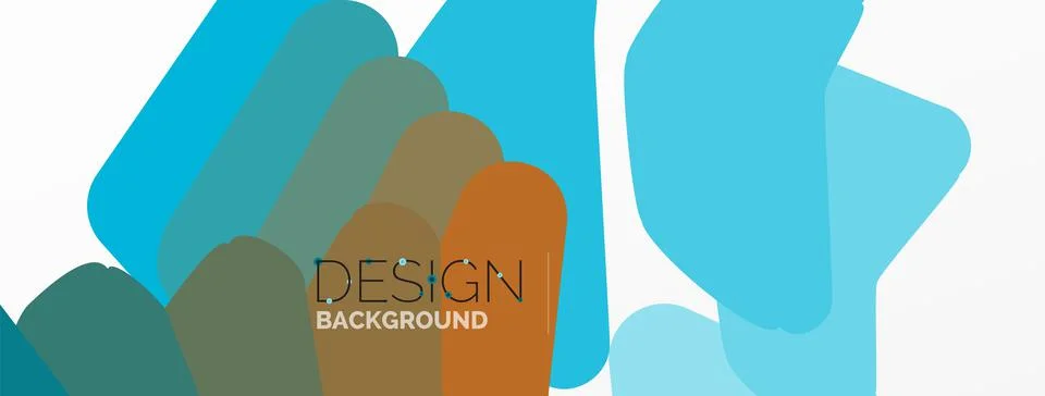 Background, creative geometric shapes composition with gradient effect Stock Illustration