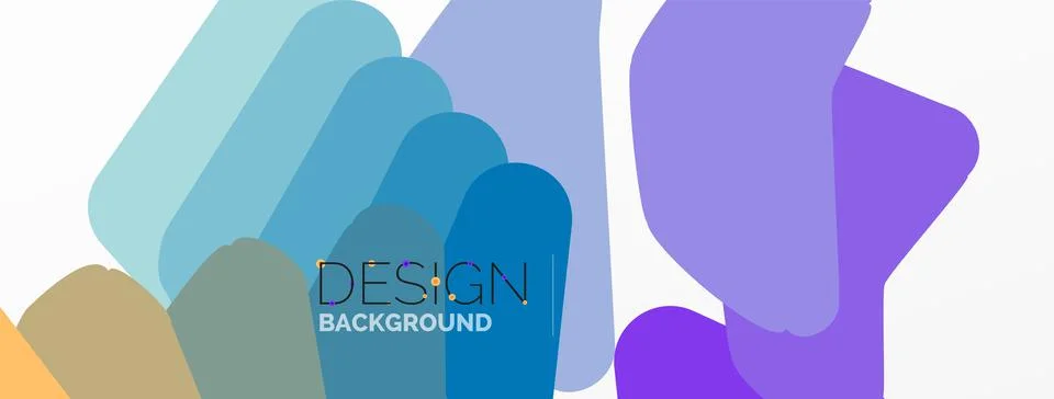 Background, creative geometric shapes composition with gradient effect Stock Illustration