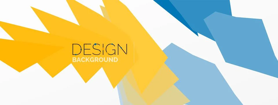 Background, creative geometric shapes composition with gradient effect Ilustración de archivo