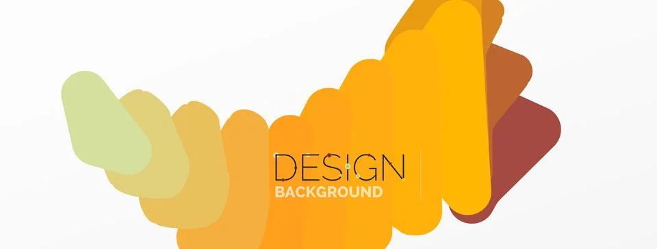 Background, creative geometric shapes composition with gradient effect Stock Illustration