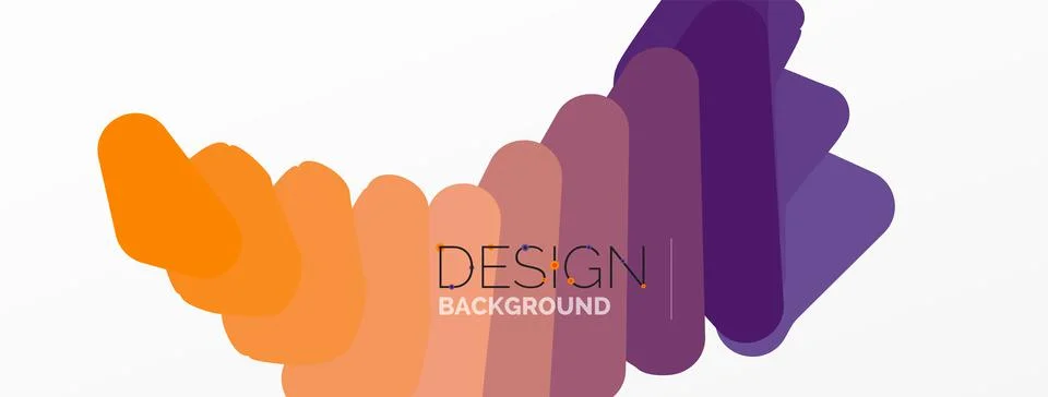 Background, creative geometric shapes composition with gradient effect Ilustración de archivo