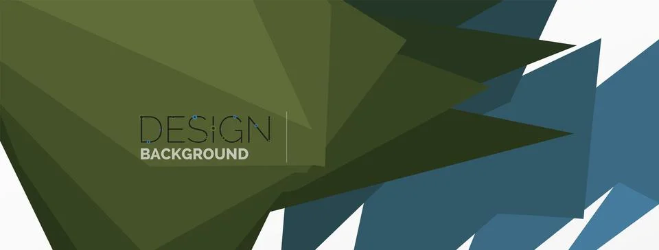 Background, creative geometric shapes composition with gradient effect Stock Illustration
