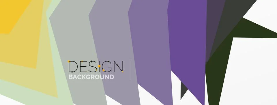 Background, creative geometric shapes composition with gradient effect Stock Illustration