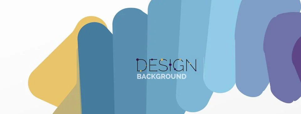 Background, creative geometric shapes composition with gradient effect Stock Illustration