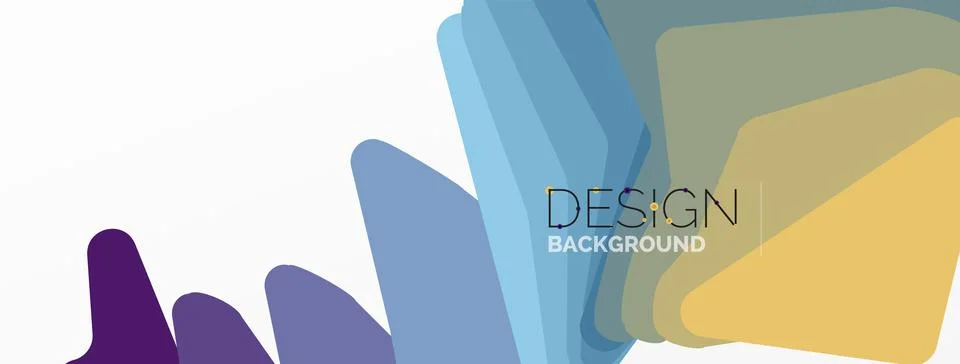 Background, creative geometric shapes composition with gradient effect Ilustración de archivo