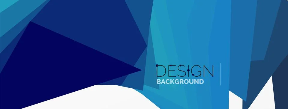 Background, creative geometric shapes composition with gradient effect Stock Illustration