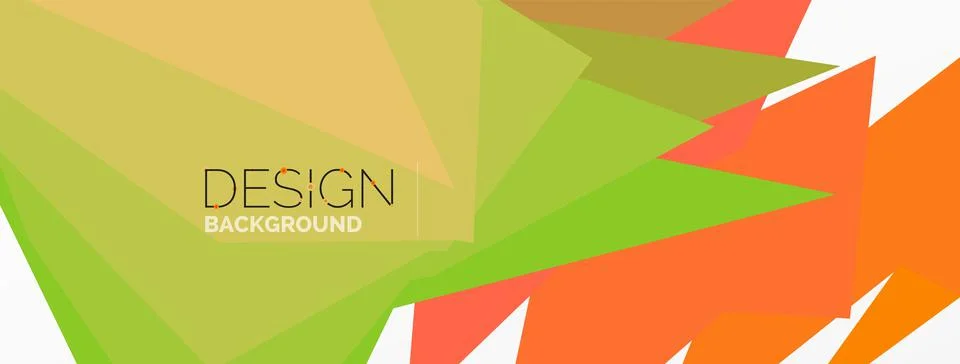Background, creative geometric shapes composition with gradient effect Stock Illustration