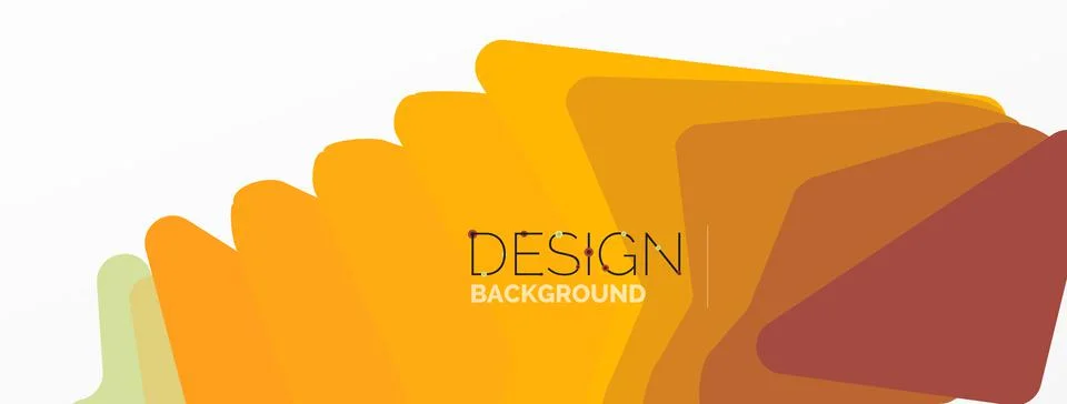 Background, creative geometric shapes composition with gradient effect Stock Illustration