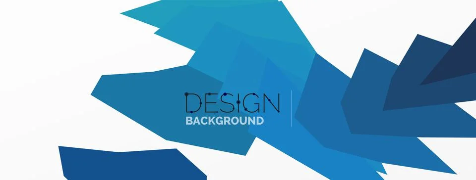 Background, creative geometric shapes composition with gradient effect Stock Illustration