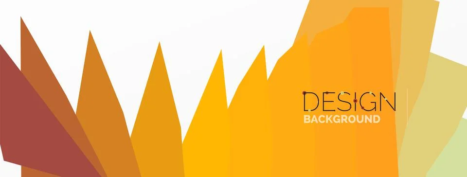 Background, creative geometric shapes composition with gradient effect Stock Illustration