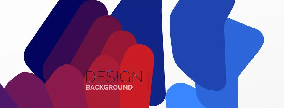 Background, creative geometric shapes composition with gradient effect Stock Illustration
