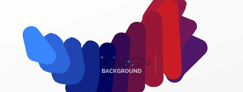 Background, creative geometric shapes composition with gradient effect Ilustración de archivo