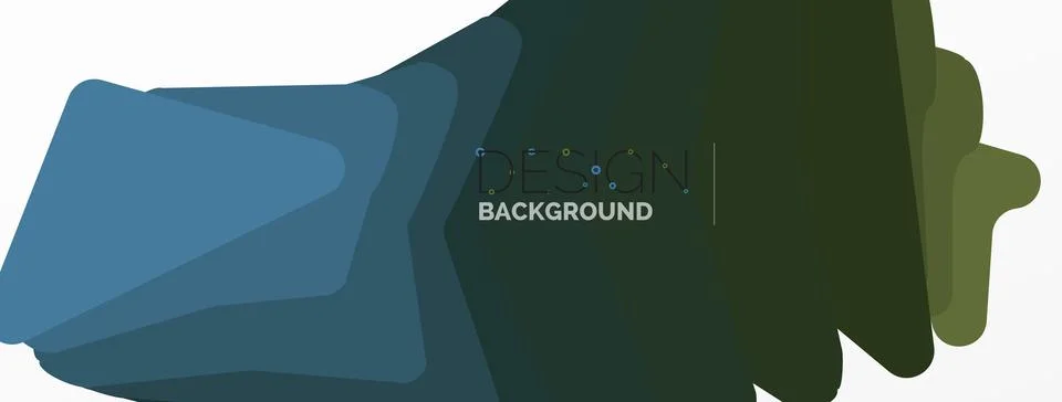 Background, creative geometric shapes composition with gradient effect Stock Illustration