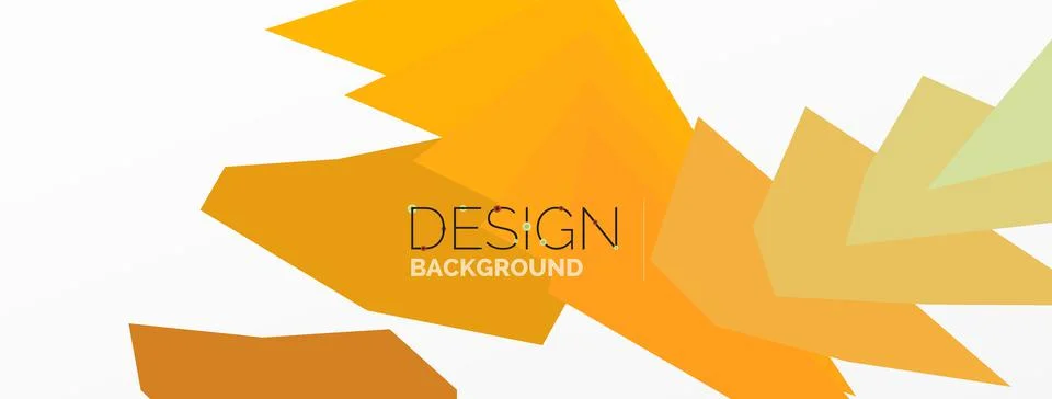 Background, creative geometric shapes composition with gradient effect Stock Illustration