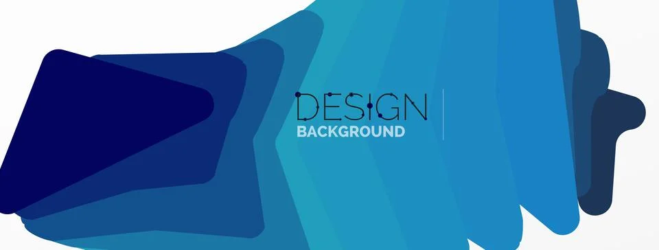Background, creative geometric shapes composition with gradient effect Stock Illustration