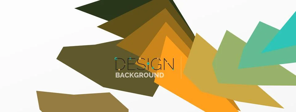 Background, creative geometric shapes composition with gradient effect 스톡 일러스트