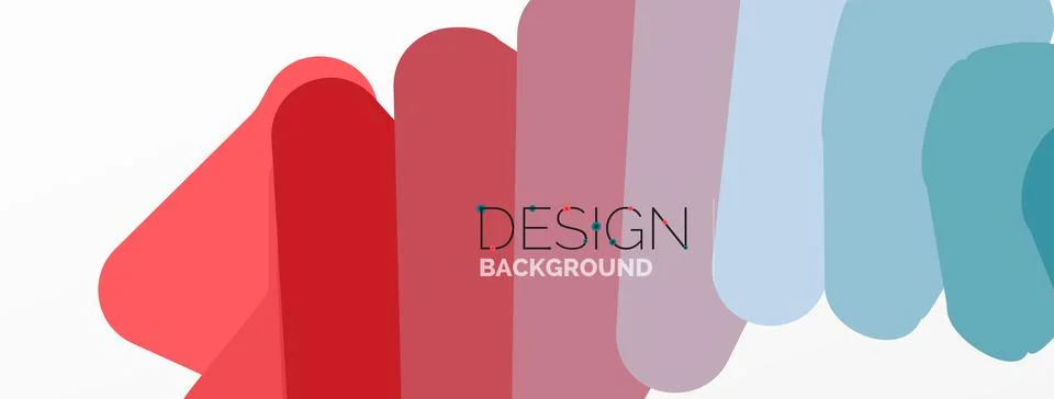 Background, creative geometric shapes composition with gradient effect Stock Illustration
