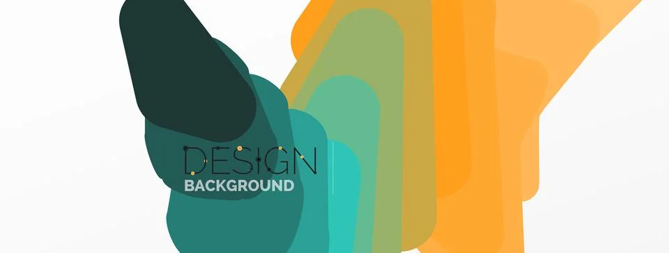 Background, creative geometric shapes composition with gradient effect Stock Illustration