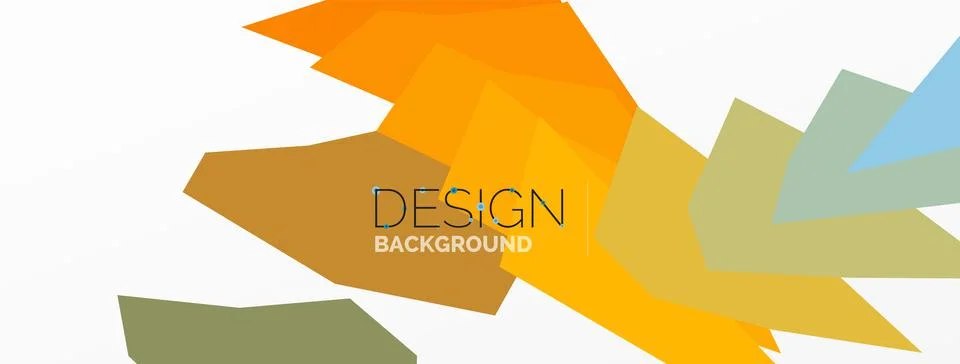 Background, creative geometric shapes composition with gradient effect Stock Illustration