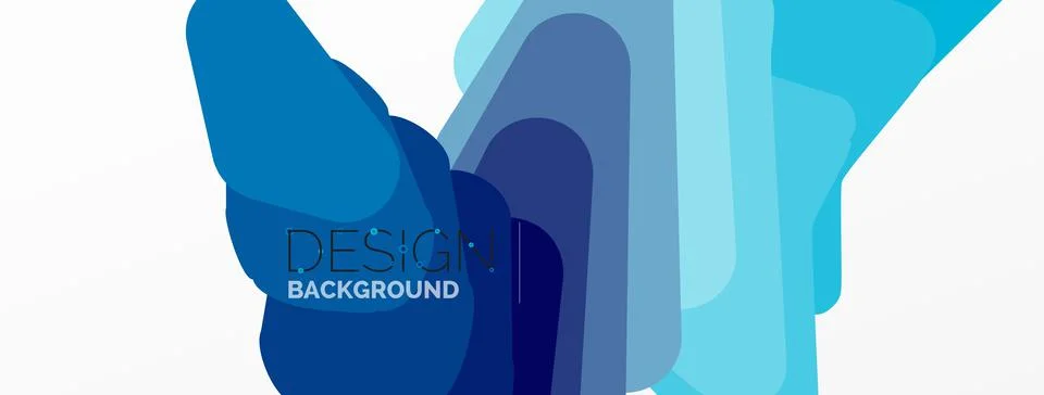 Background, creative geometric shapes composition with gradient effect Stock Illustration