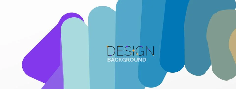 Background, creative geometric shapes composition with gradient effect Stock Illustration