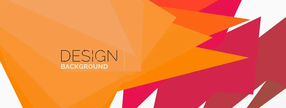 Background, creative geometric shapes composition with gradient effect Ilustración de archivo