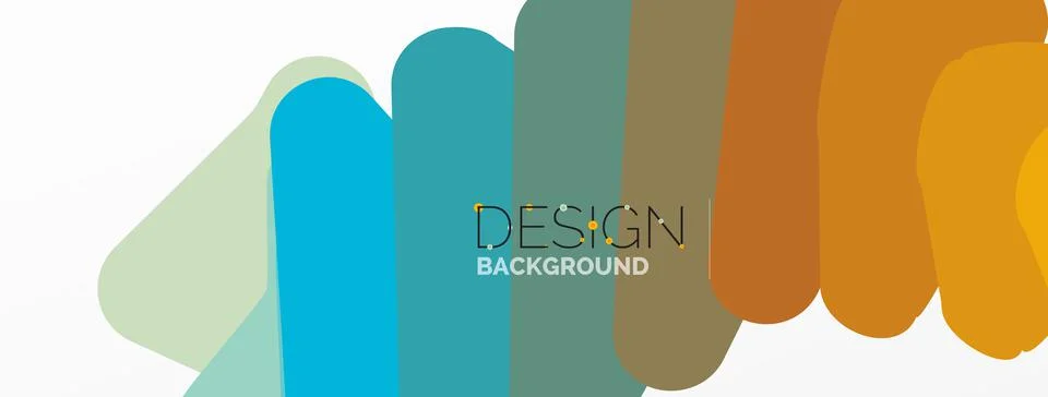 Background, creative geometric shapes composition with gradient effect Stock Illustration