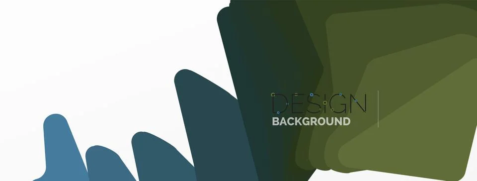 Background, creative geometric shapes composition with gradient effect Stock Illustration