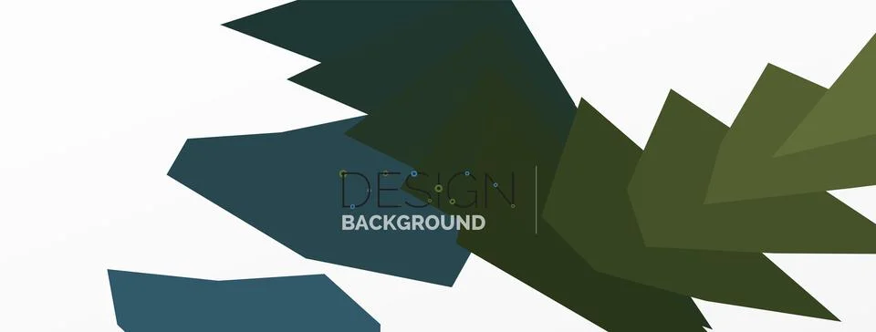 Background, creative geometric shapes composition with gradient effect Stock Illustration
