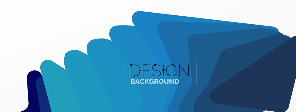 Background, creative geometric shapes composition with gradient effect Stock Illustration