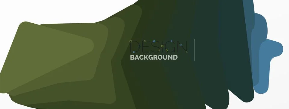 Background, creative geometric shapes composition with gradient effect Stock Illustration