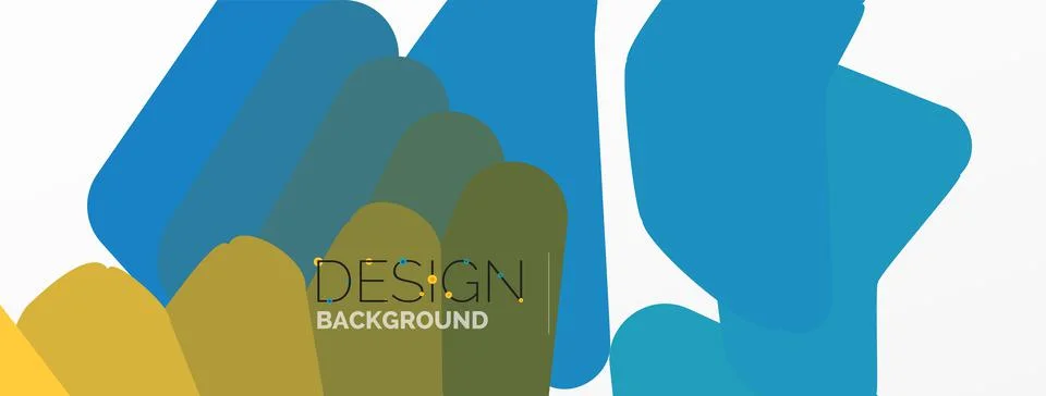 Background, creative geometric shapes composition with gradient effect Stock Illustration