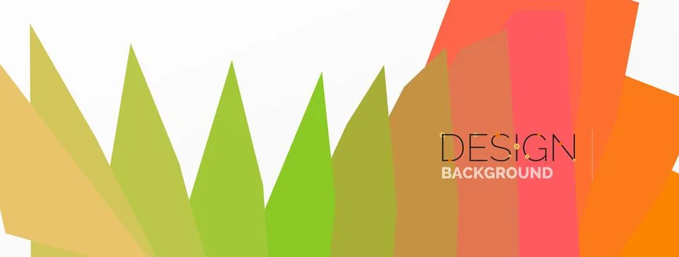 Background, creative geometric shapes composition with gradient effect Stock Illustration