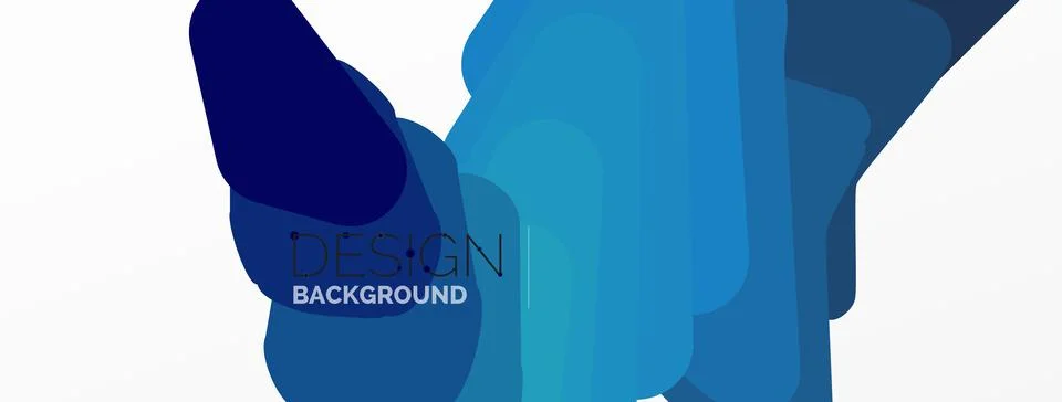 Background, creative geometric shapes composition with gradient effect Stock Illustration