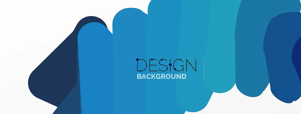 Background, creative geometric shapes composition with gradient effect Stock Illustration