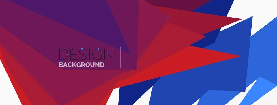 Background, creative geometric shapes composition with gradient effect Stock Illustration