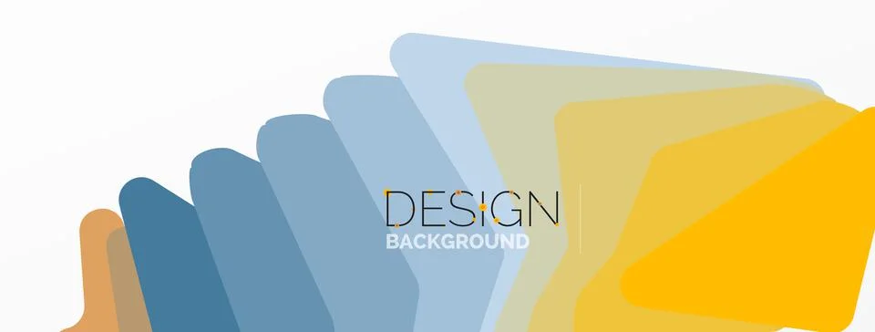 Background, creative geometric shapes composition with gradient effect Stock Illustration