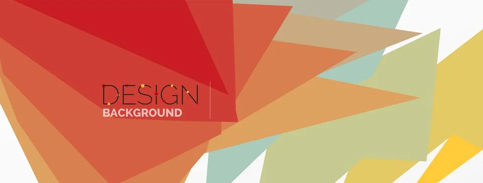Background, creative geometric shapes composition with gradient effect Stock Illustration