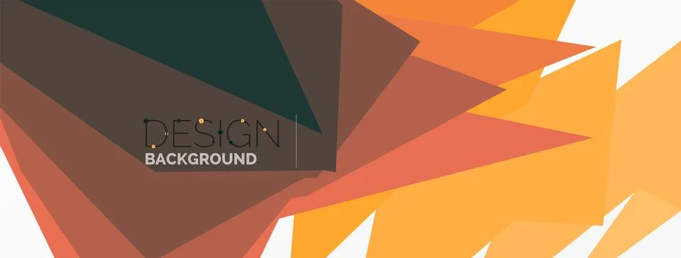 Background, creative geometric shapes composition with gradient effect 스톡 일러스트