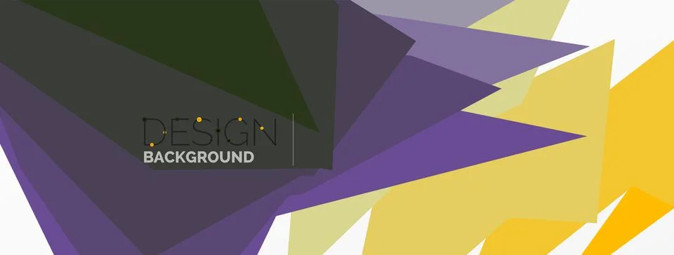Background, creative geometric shapes composition with gradient effect Stock Illustration