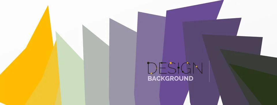 Background, creative geometric shapes composition with gradient effect Stock Illustration