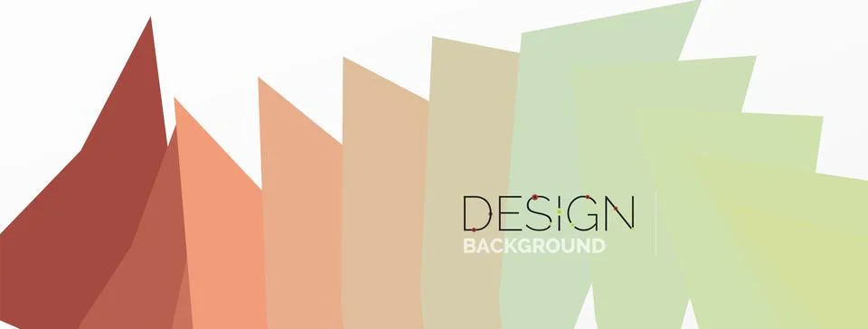 Background, creative geometric shapes composition with gradient effect Stock Illustration