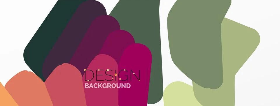 Background, creative geometric shapes composition with gradient effect Stock Illustration