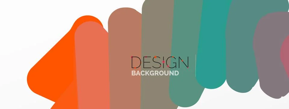 Background, creative geometric shapes composition with gradient effect Stock Illustration