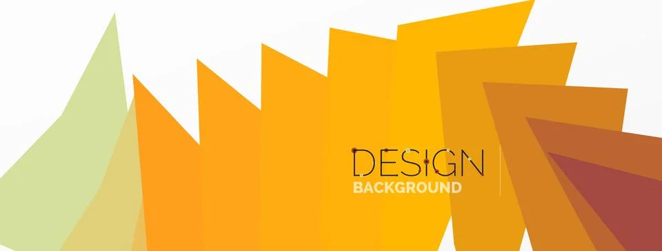 Background, creative geometric shapes composition with gradient effect Stock Illustration