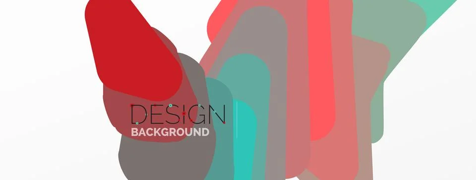 Background, creative geometric shapes composition with gradient effect Stock Illustration