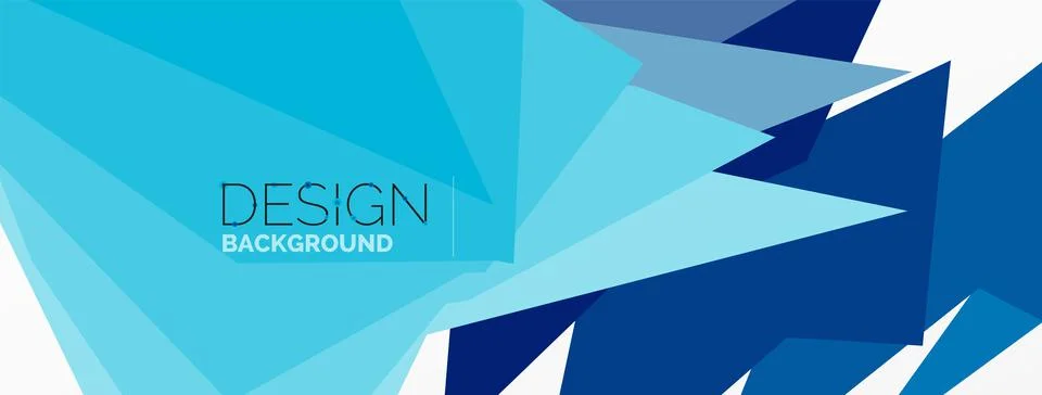Background, creative geometric shapes composition with gradient effect Stock Illustration